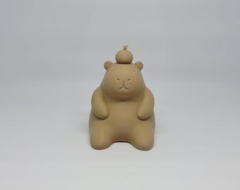 Kawaii Capybara 3D Printable STL Model