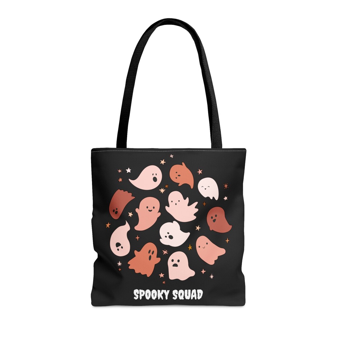 Cute Ghosts Halloween Gang Tote Bag Gift For Halloween Spooky Season