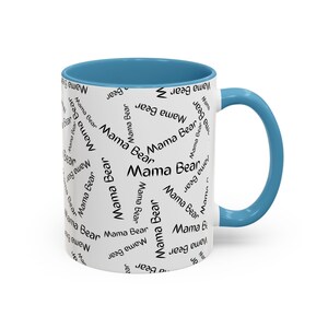 Mama Bear Word Scramble Coffee Mug