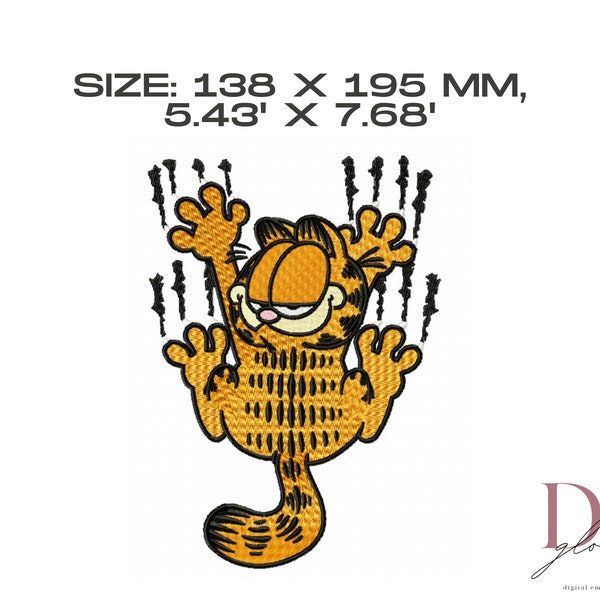 Popular Cat Embroidery Digitizing, One sizes digital embroidery design, Birthday Day Gifts, Children embroidery digital, Popular Embroidery