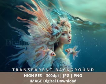 Zodiac Pisces Angel: Celestial Stock Art for DIY Astrology Projects