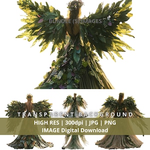 Earth Angel Goddess Art: Mother Gaia Digital Image (Digital Download)