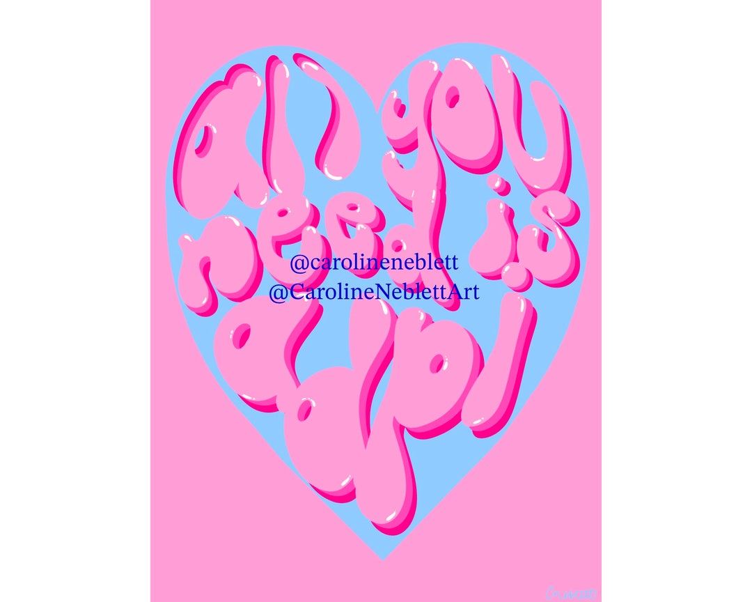 Preppy ADPI Custom Art Print - Etsy