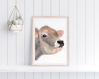 Cow Watercolor *PRINT*