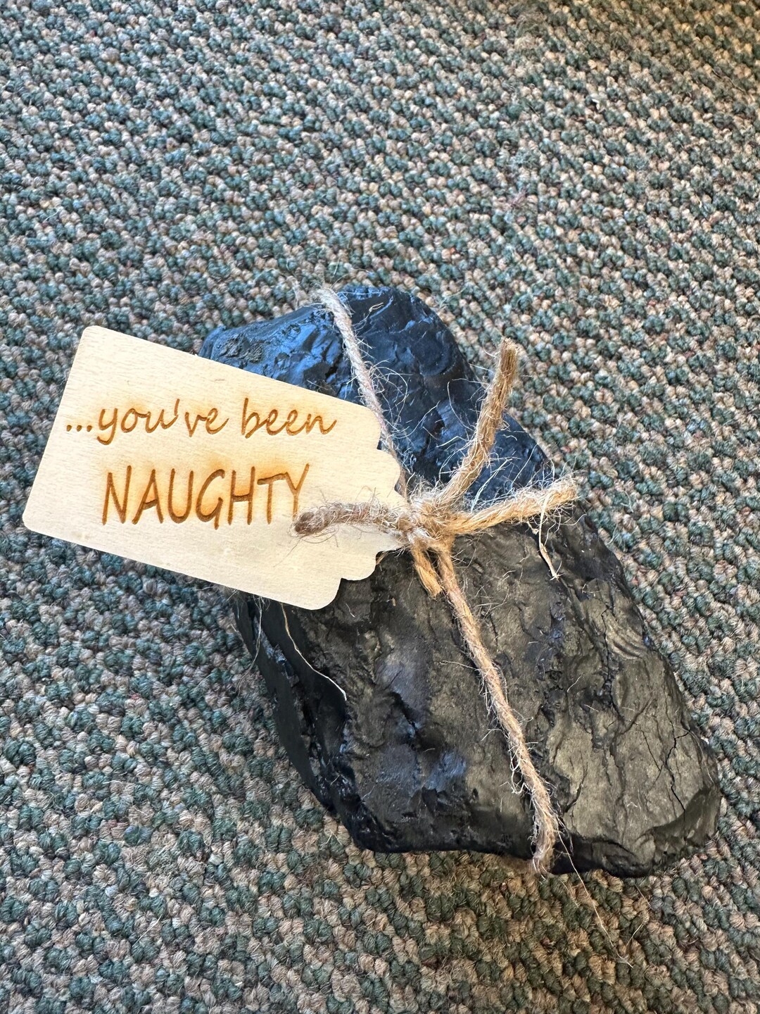 Santas Lump of Coal -NT27 - Etsy