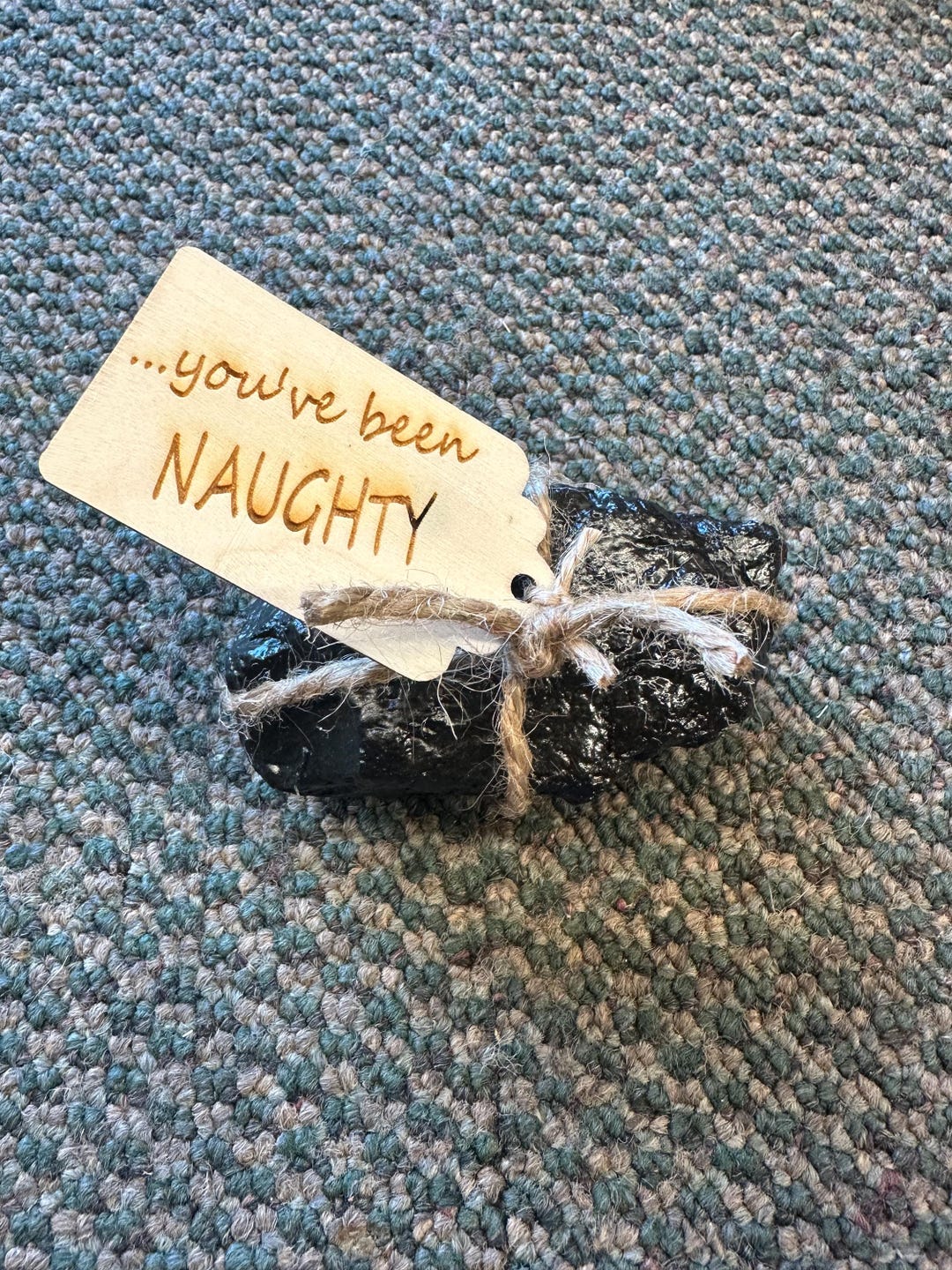 Santas Lump of Coal -NT06 - Etsy