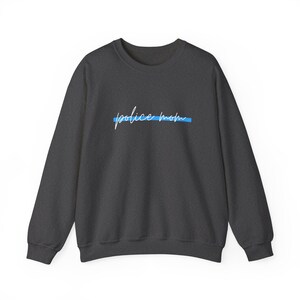 Police Mom Sweatshirt, Law Enforcement Mother Gift, Thin Blue Line Apparel, Cop Mama Shirt, Police Officer Mom Pullover, Supportive Law image 4