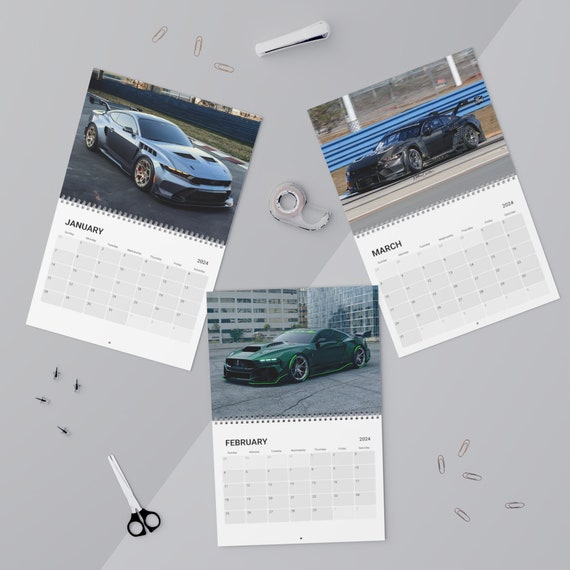 In My 2024 Era Wall Calendar, Mustang 2024 Calendar, Wall Decor, 12-month  Calendar, Perfect for the New Year, Start the New Year off Right - Etsy