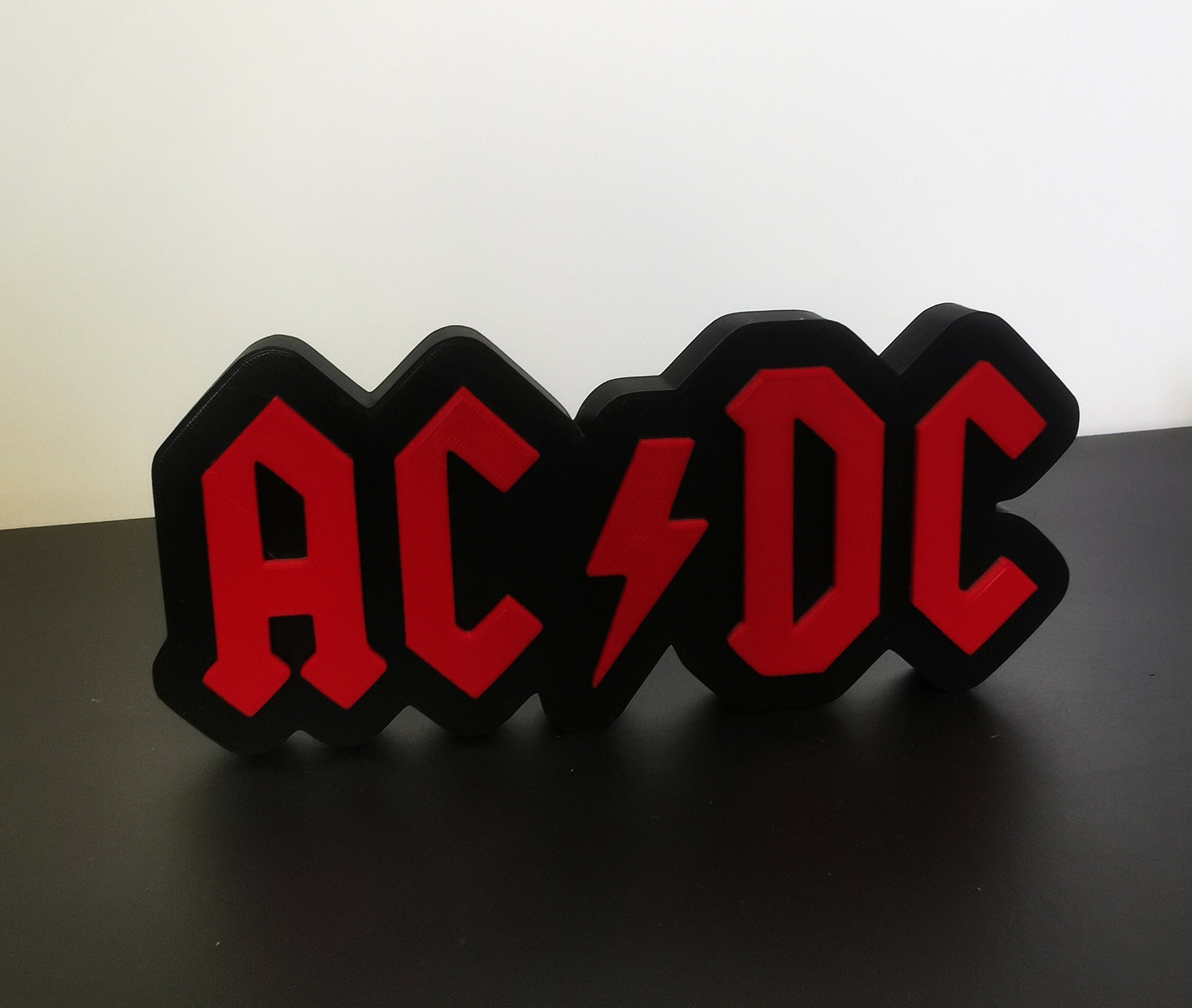 ACDC 3D Printed Logo - Etsy