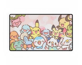 最安値 ポケモン 韓国 ピクセルアート プレイマット デッキ