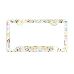 Togi pi Metal License Plate Frame