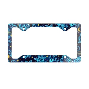 Star map Metal License Plate Frame