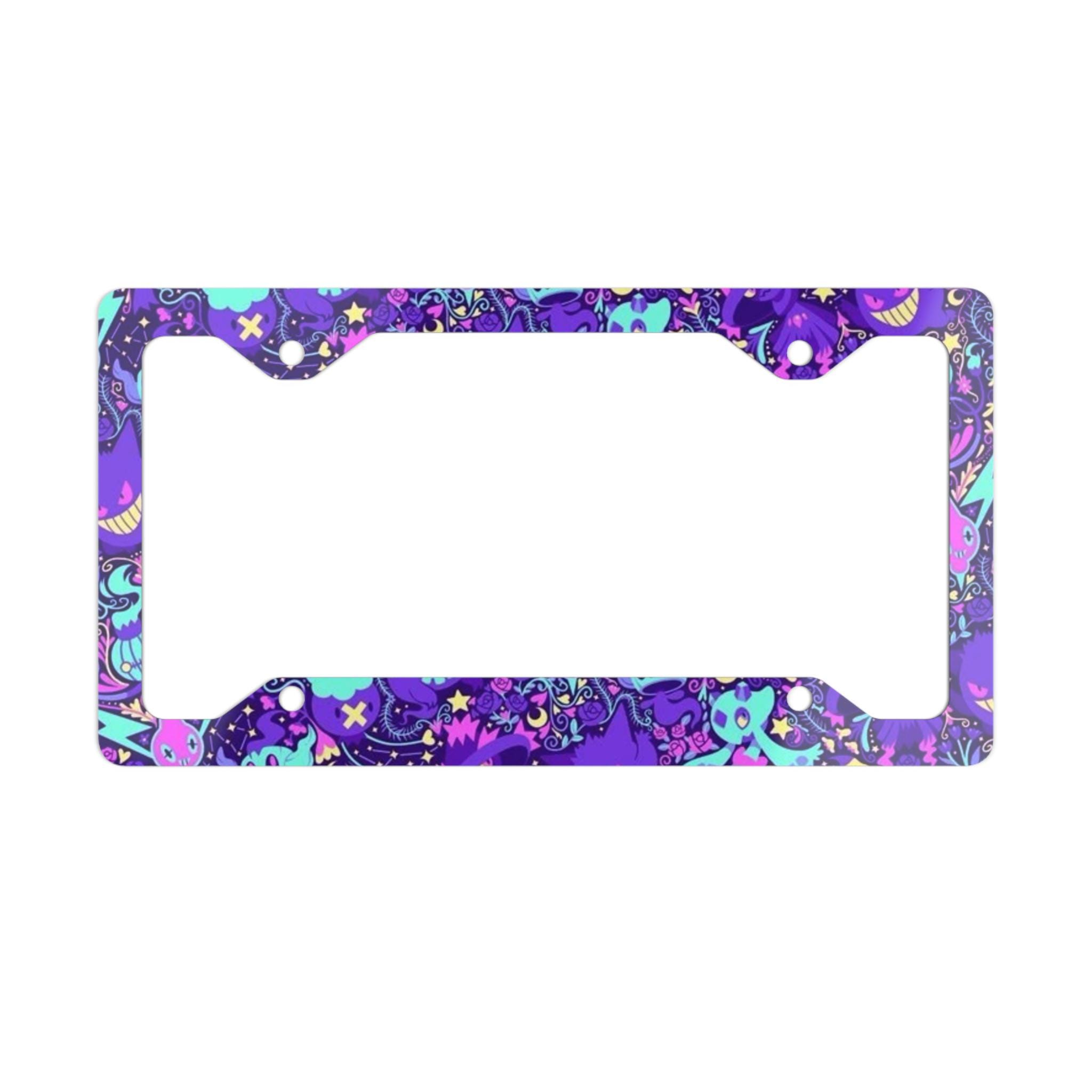So many ghosts Metal License Plate Frame