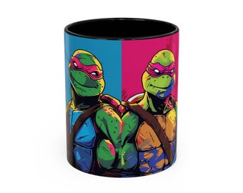 Ninja tur tle Coffee Mug (11, 15oz)