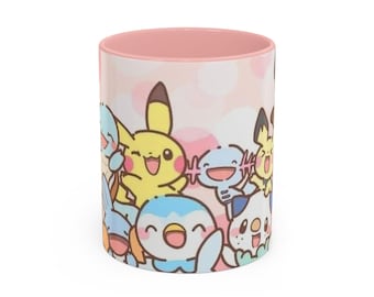 Poke Coffee Mug, 11oz