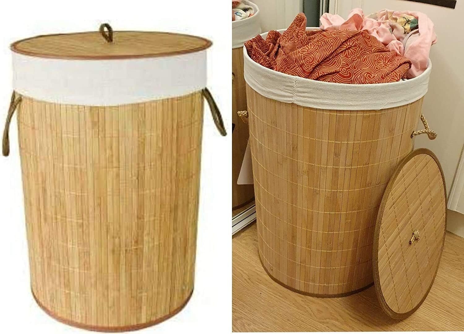 Like-It Round Eco-Plastic Laundry Basket