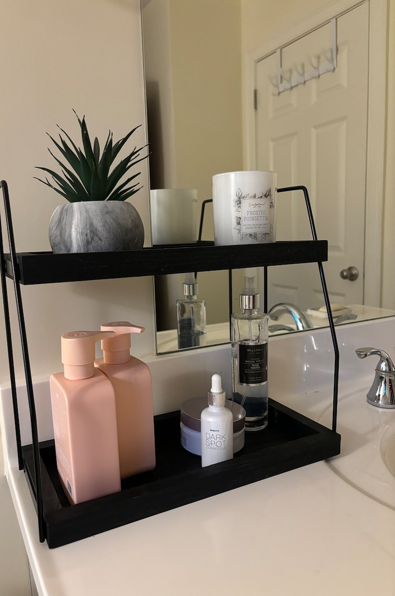 Bathroom Counter Organizer, Kitchen Storage Tray, Bedroom Organizer ...