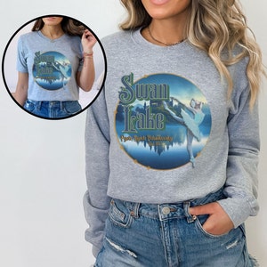 Moletom de balé Swan Lake Act II, moletom de balé, presente para bailarina, camiseta de balé clássico, Lago dos Cisnes, romances clássicos, camisa de balé