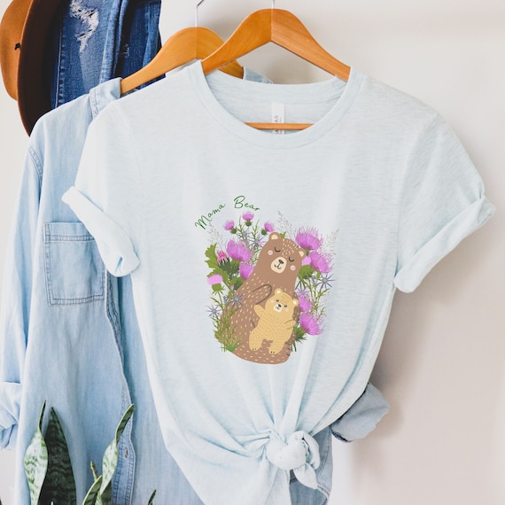 Camiseta a juego de mamá oso, conjunto de ropa a juego de mamá oso