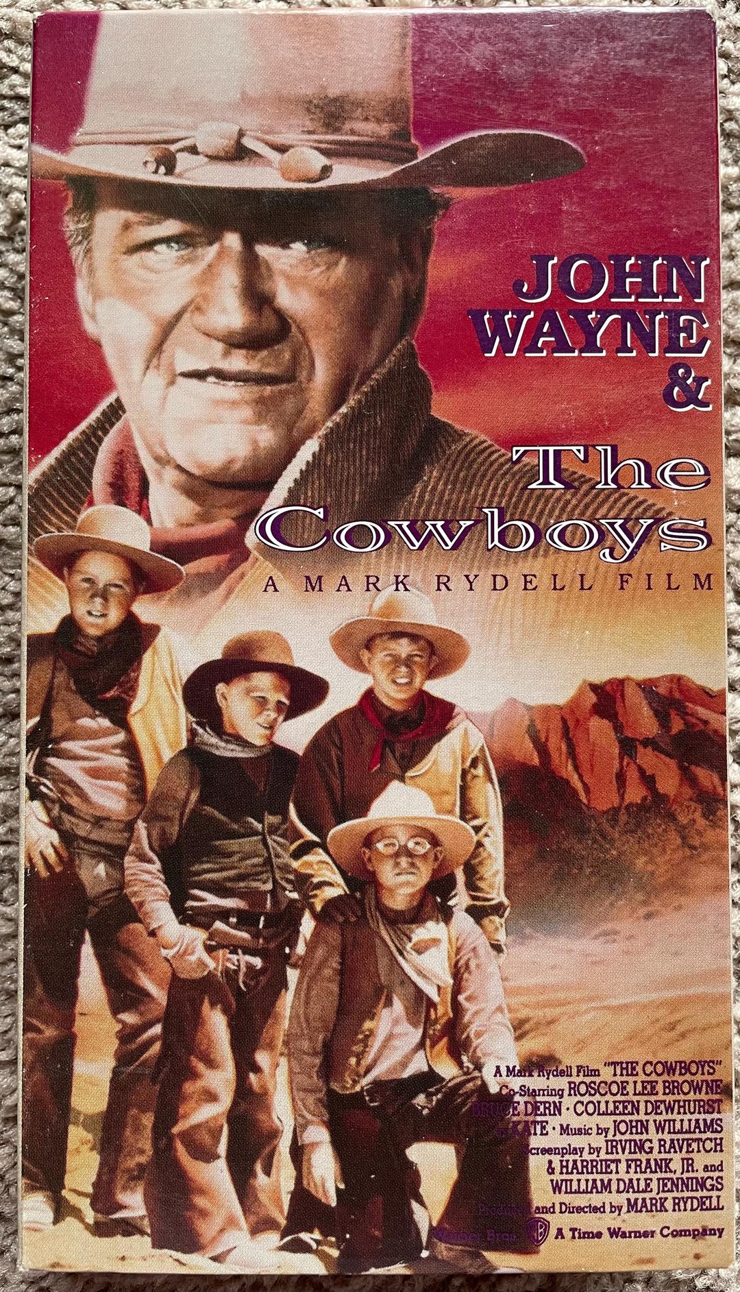 1972 John Wayne & the Cowboys VHS Roscoe Lee Browne Etsy