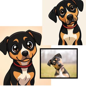 Custom Pet Portrait Digital Download – 7 Art Styles, Fast 12-Hour Turnaround, Perfect Mother’s Day Gift