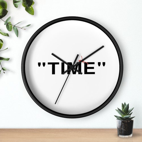 Horloge murale Hypebeast « TIME »