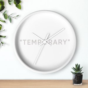 Off white ikea clock cheap