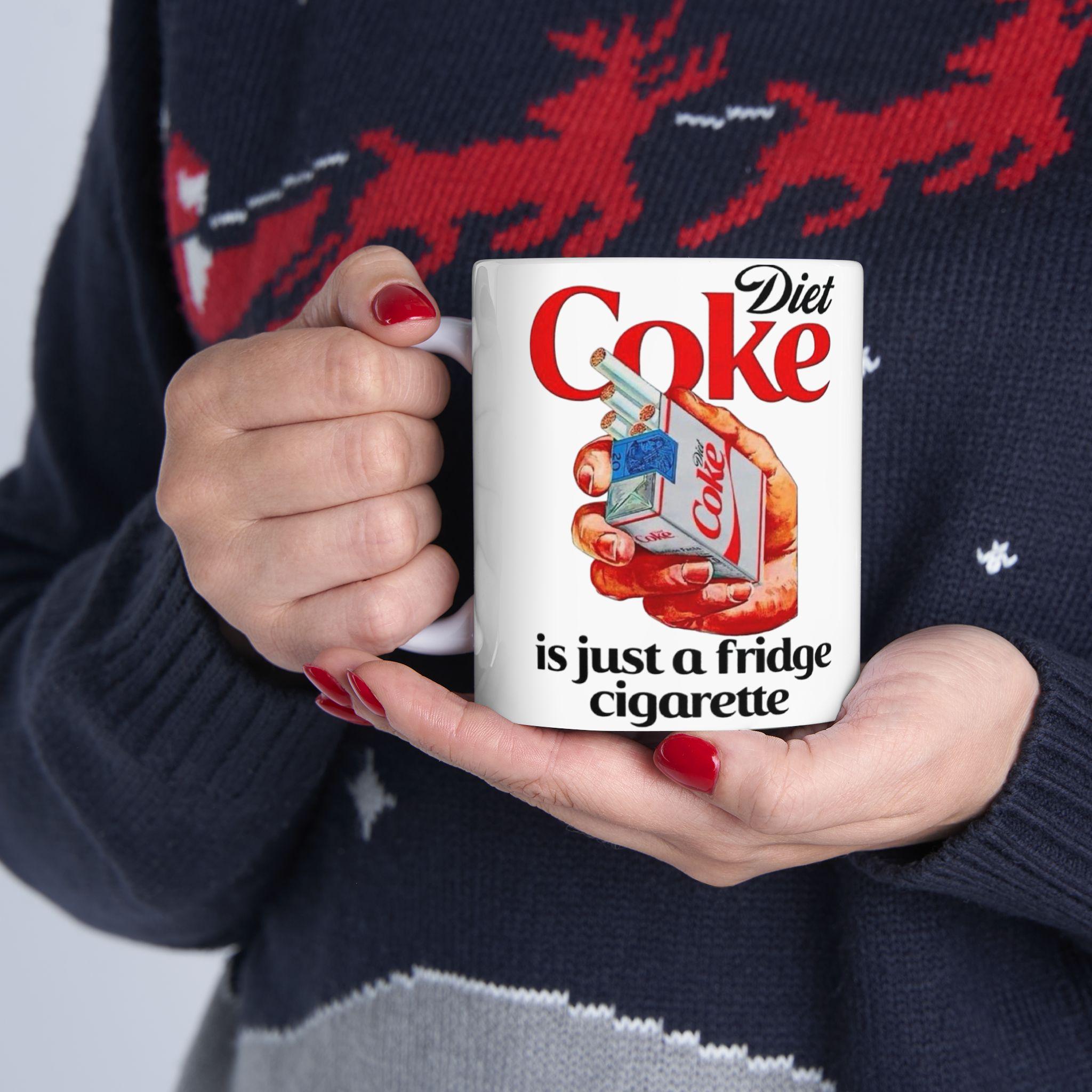 Fridge Cigarettes Diet Coke Sticker