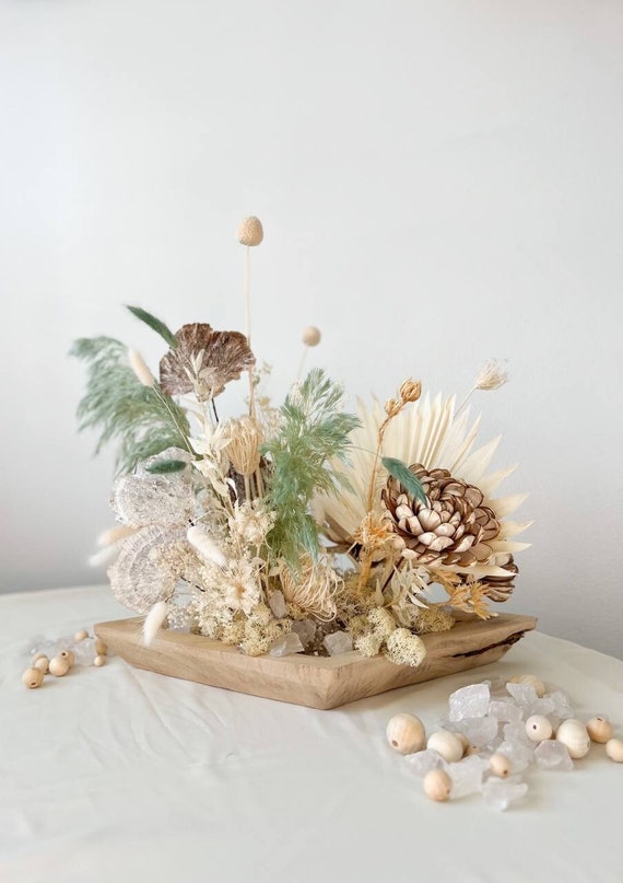 Dry flower arrangement, Flower decoration for home, Dry flower for home, Dried flower centrepiece, Preserved flower arrangement