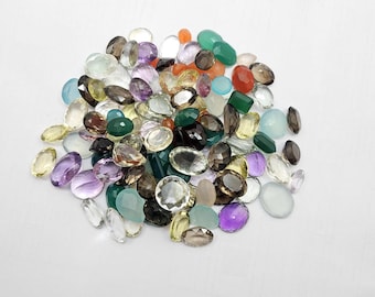 150 Carat Mixed Loose Gemstones Multi Color Stones Faceted Mix Gemstones Natural Assorted Mix Gemstone Lot Mix Shape Semi Precious Stones