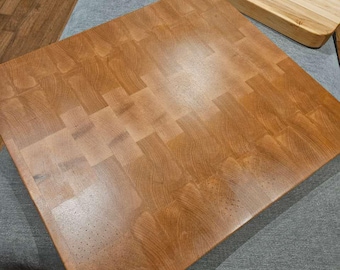 Hard maple end grain cutting board
