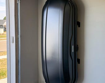 Roof Box Wall Mount for Yakima, Thule | Garage Storage Hanger Rack, Customizable Width