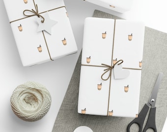Cute  Boba Wrapping Papers