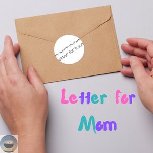 Carta para mamãe