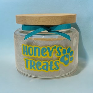 Personalised Pet Treat Jar