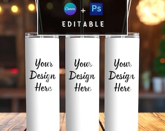 20 oz Tumbler Mockup, Tumbler Mockup Template, Tumbler PNG Mockup, PSD Mockup