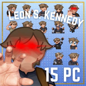 Emotes de Leon [15 PACOTES]