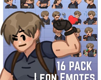 Leon Emotes [16er PACK]