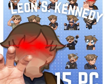 Leon Emotes [15 PACK]
