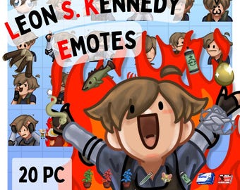 Leon Emotes [20PC + 25 Items]