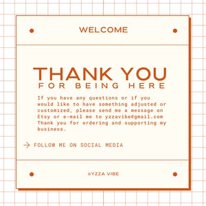 Thank you for being here. If you have any questions or if you would like to have something adjusted or customized, please send me a message on Etsy or e-mail me to yzzavibe@gmail.com Thank you for ordering and supporting my business.