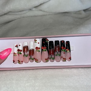 Handmade Acrylic Press On Nails