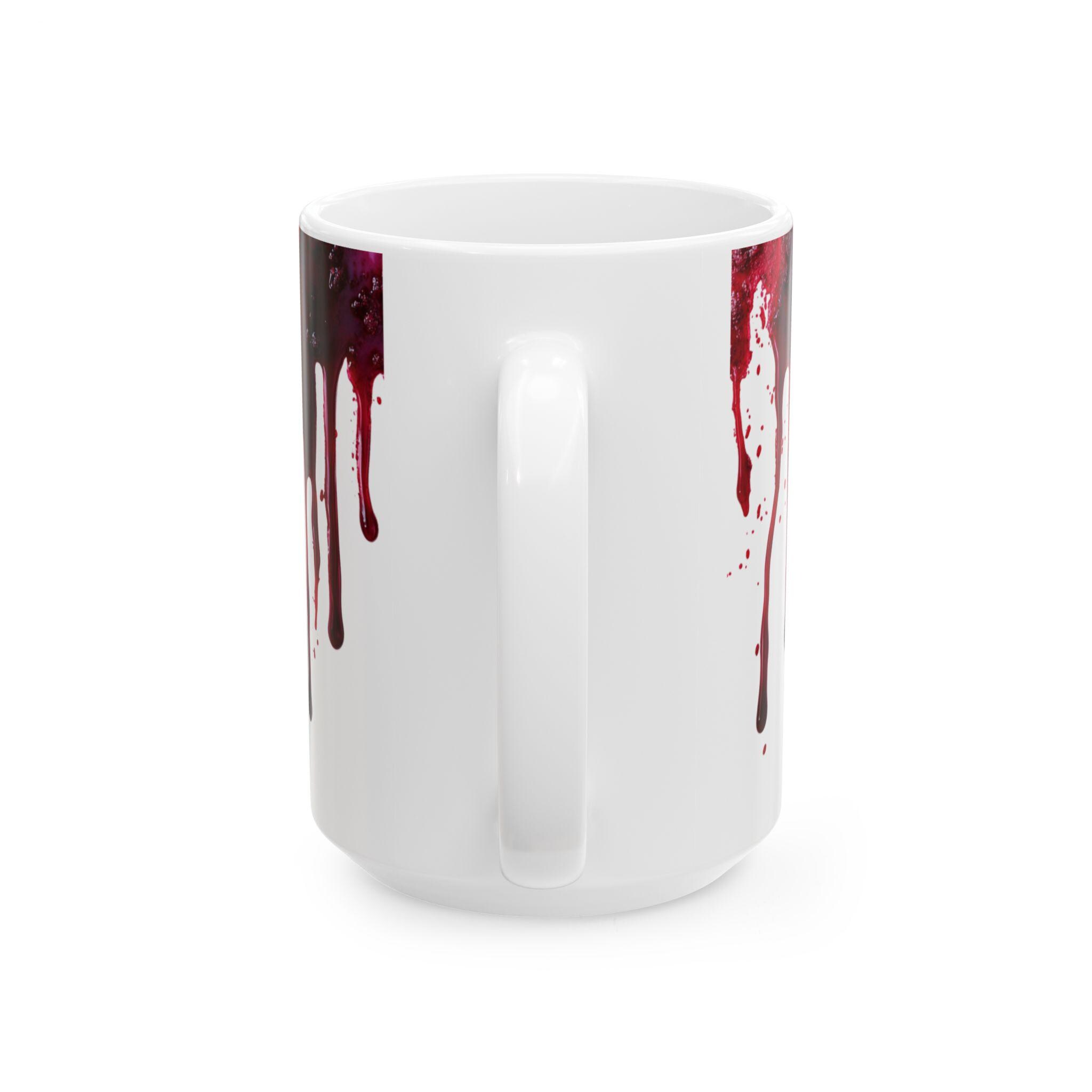Dripping Blood Mug | Halloween Horror Coffee Cup | Zombie Apocalypse Gift |  Spooky Wrap-around Design | Goth Drinkware - Etsy