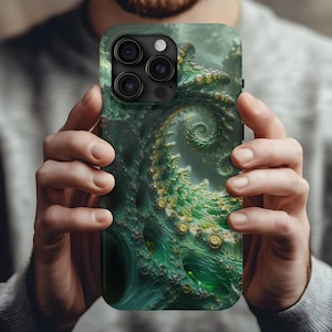 Tentacle Ocean iPhone Case Sea Monster Art for iPhone 16 15 14 13 12 11 X 8 Pro Max Plus Mini XR XS