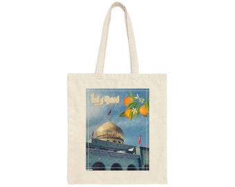 Syria Cotton Tote Bag