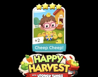 Tsjoepie! Monopoly_Go 4-sterrenstickers - Happy Harvest Album
