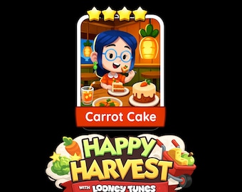 Worteltaart Monopoly_Go 4 Sterren Stickers - Happy Harvest Album