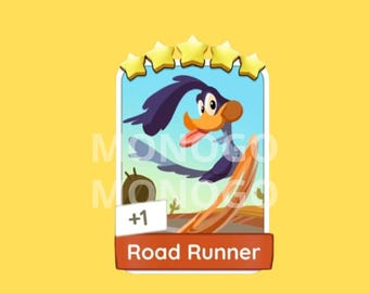 Road Runner Monopoly_Go 5 Star Stickers Happy Harvest Album