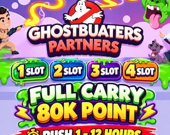 GHOSTBUSTERS Partners Events - Monopoly_Go Events ( RUSH 1-12 Hours - Full Carry Service )