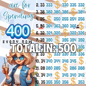 400 planches de bingo sur chaque rangée, PP, style Choisissez votre prix, thème de l'argent de poche du samedi, jeu de 15 lignes standard